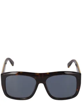 Stella McCartney   Squared acetate sunglasses 