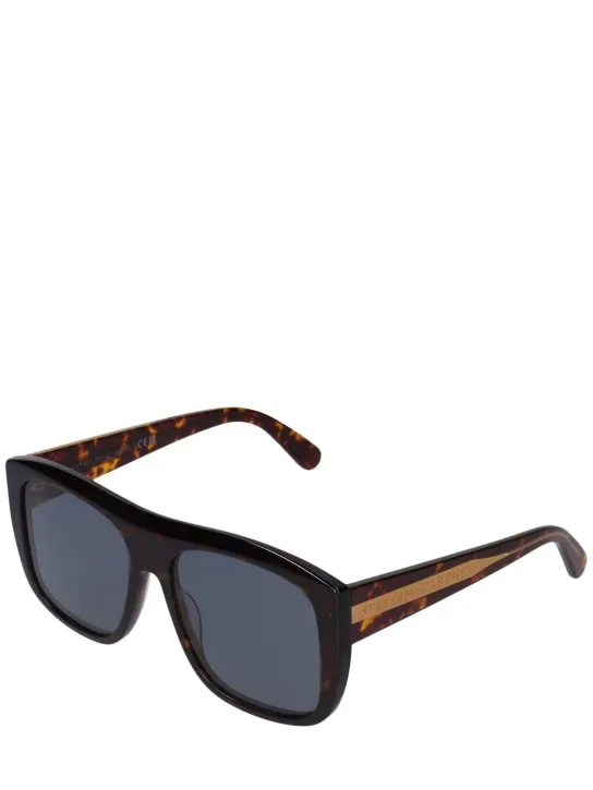 Stella McCartney   Squared acetate sunglasses 