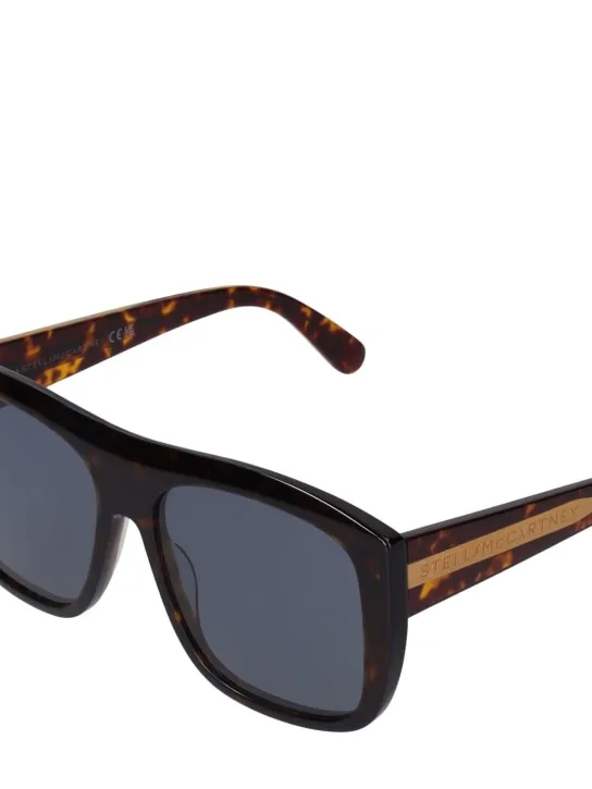 Stella McCartney   Squared acetate sunglasses 