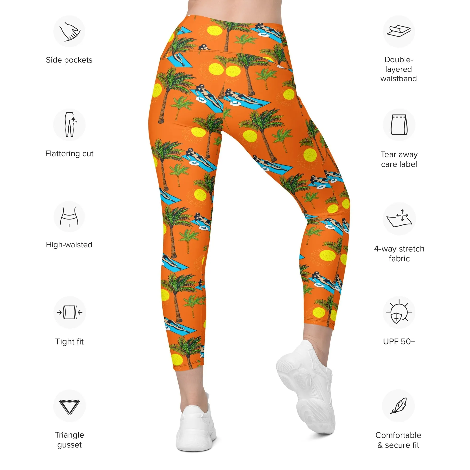 Summer Joy Leggings With Pockets