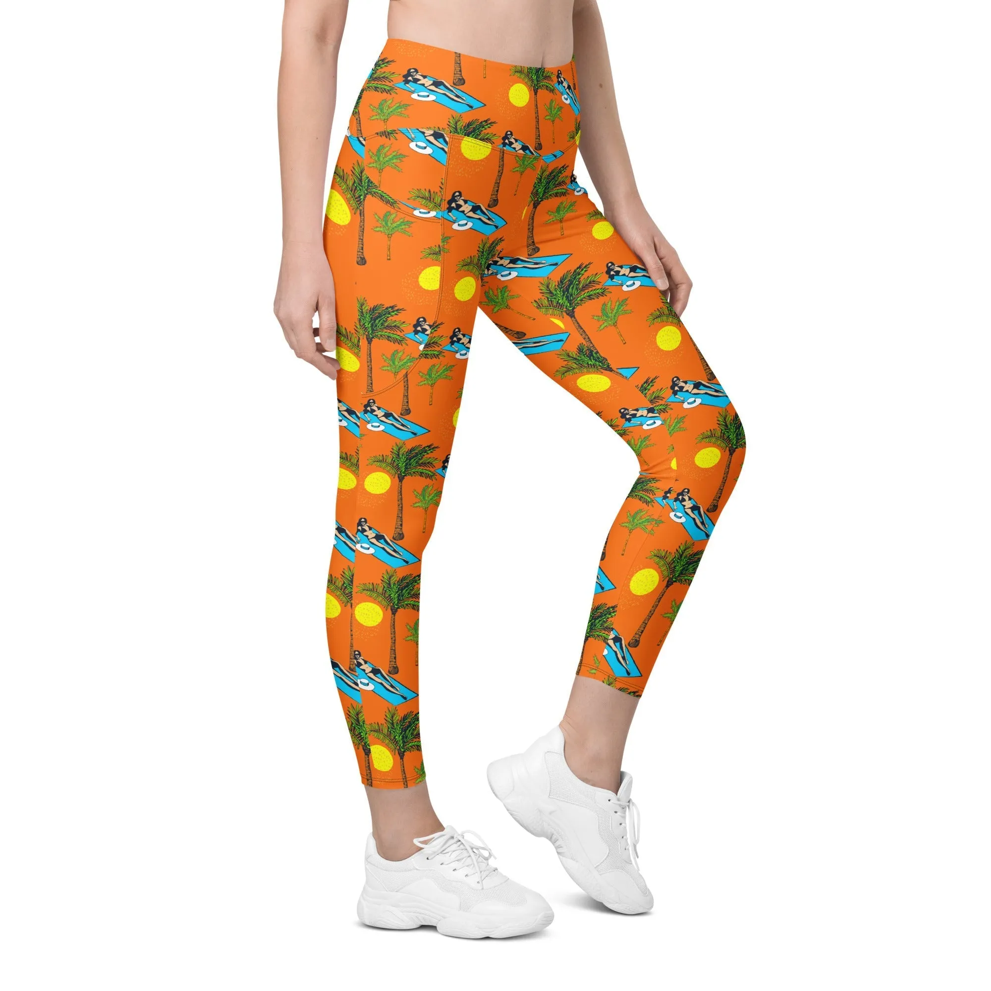 Summer Joy Leggings With Pockets