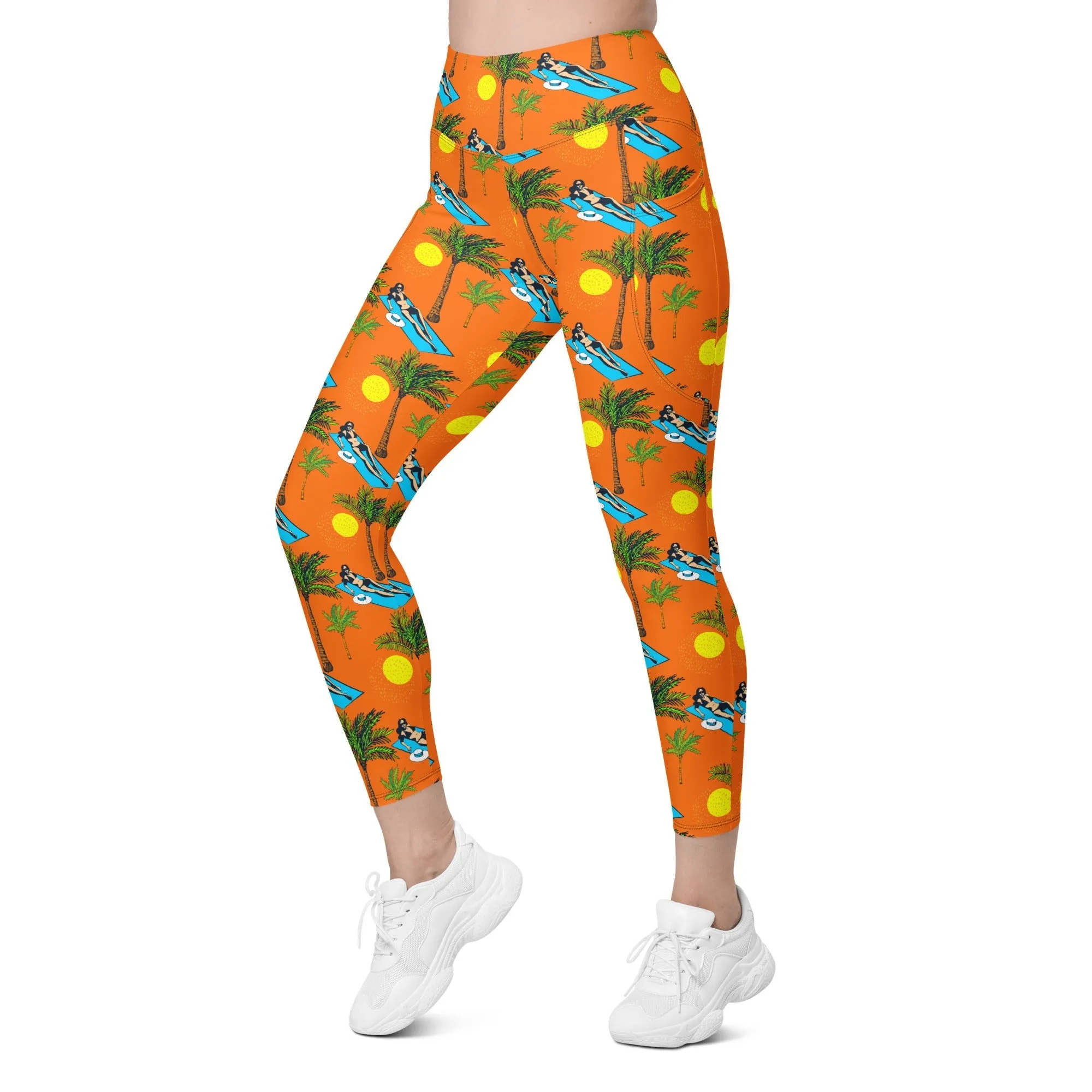 Summer Joy Leggings With Pockets