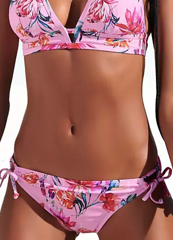 Sunseeker Floral Print Bikini Bottoms | Grattan