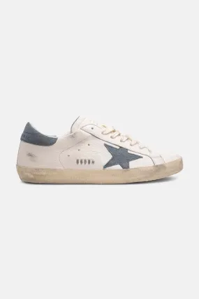 Super Star Sneakers - White/Bottle Green Star