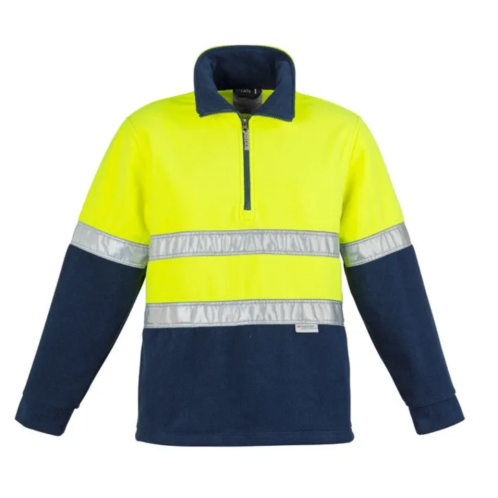 Syzmik Hi Vis Polar Fleece Jumper - Hoop Taped