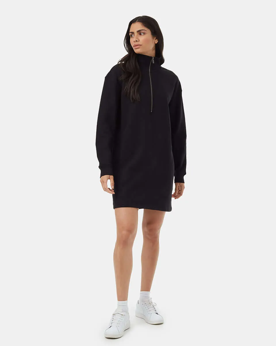 tentree 1/4 Zip Fleece Dress