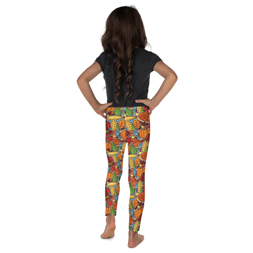 Thanksgiving Celebration Kid's Leggings