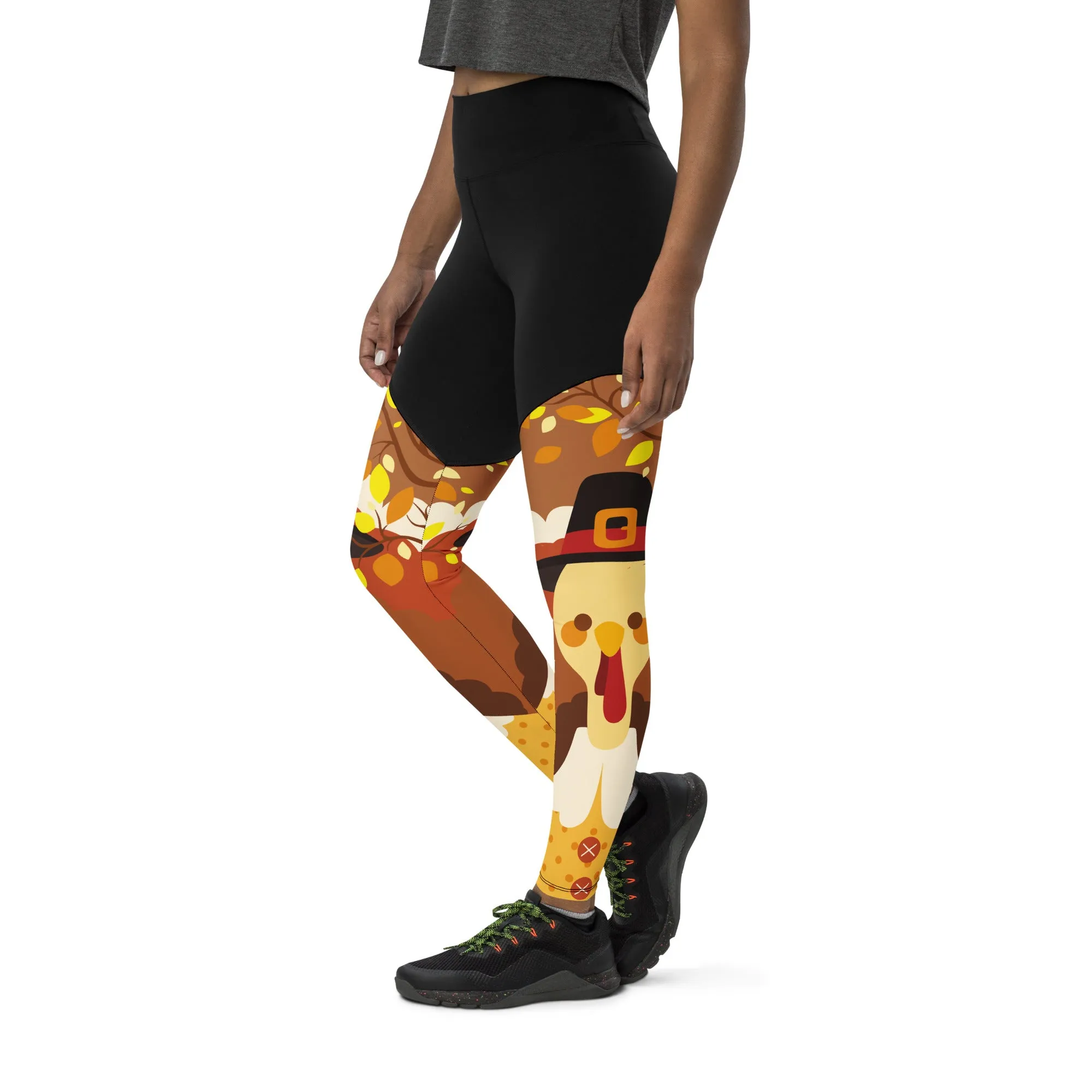 Thanksgiving Compression Leggings