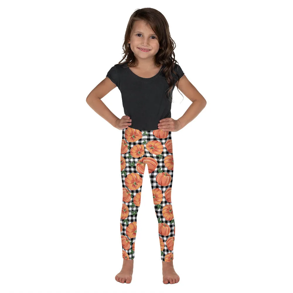 Thanksgiving Pumpkins Kid's Leggings