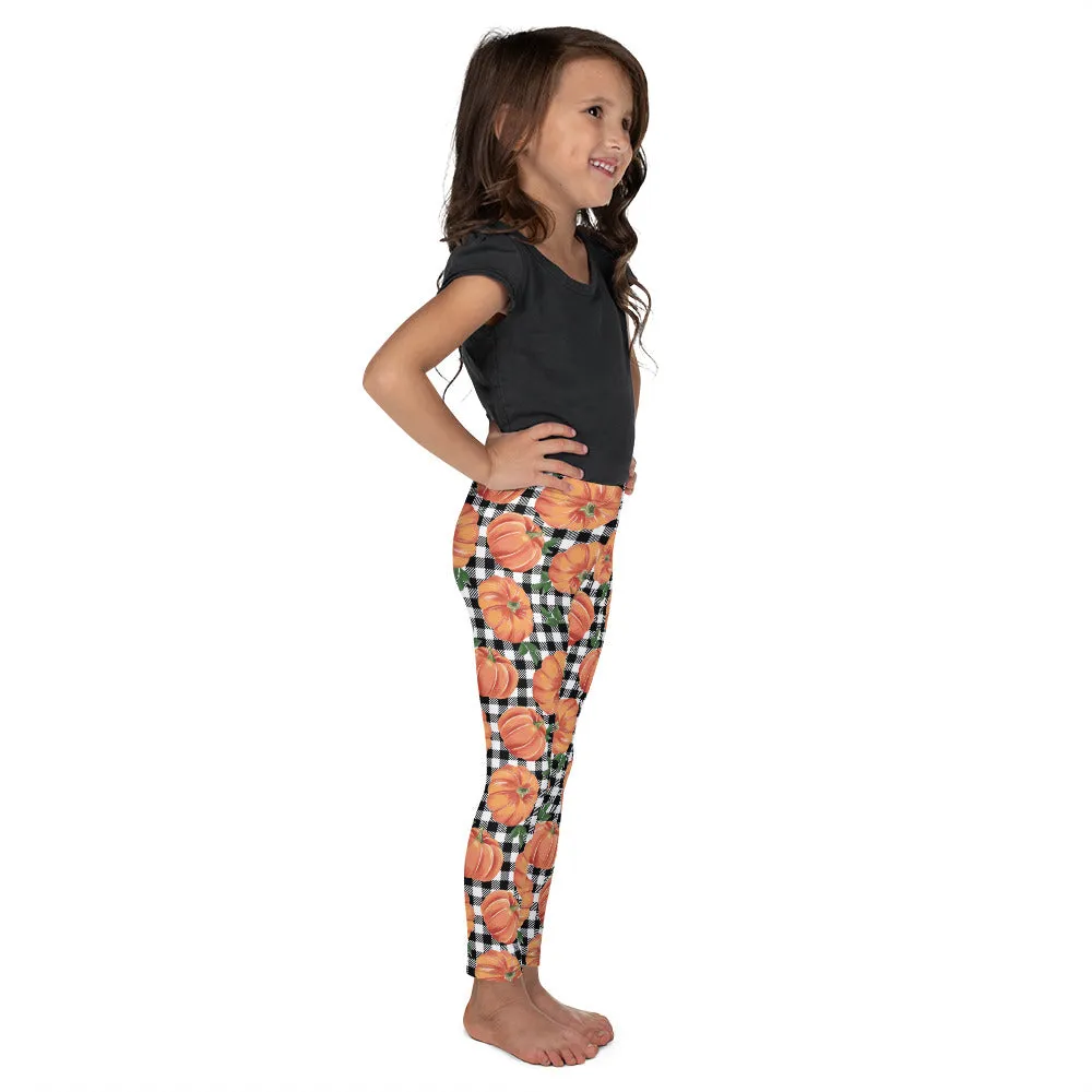 Thanksgiving Pumpkins Kid's Leggings