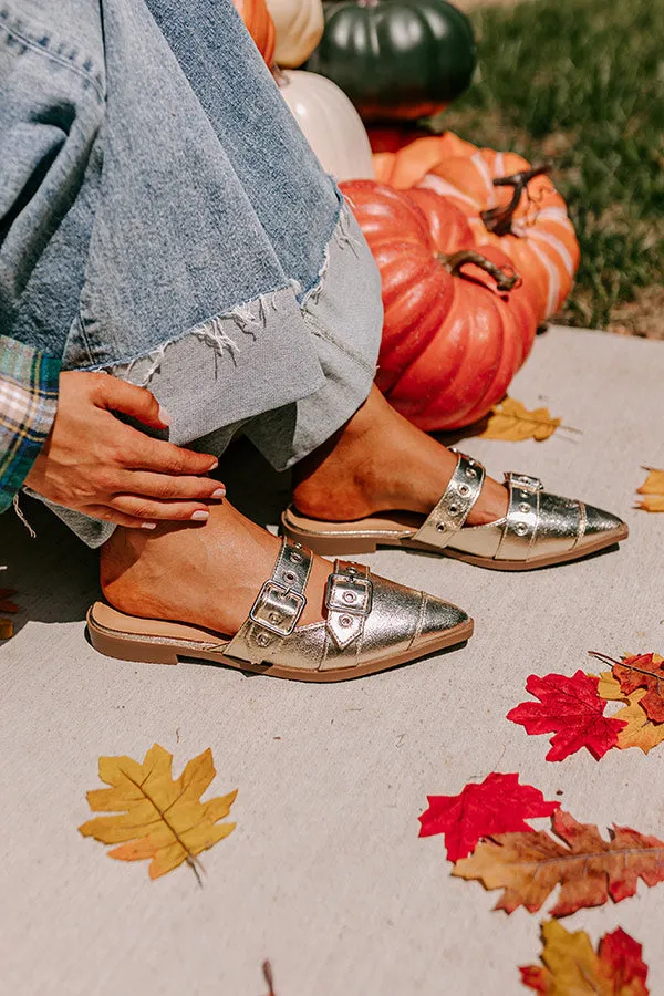 The Adaline Metallic Flats