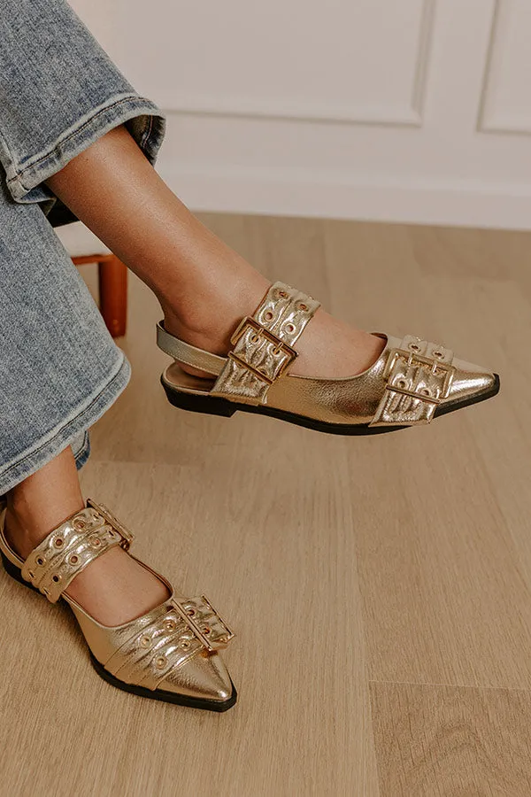 The Teagan Metallic Flats