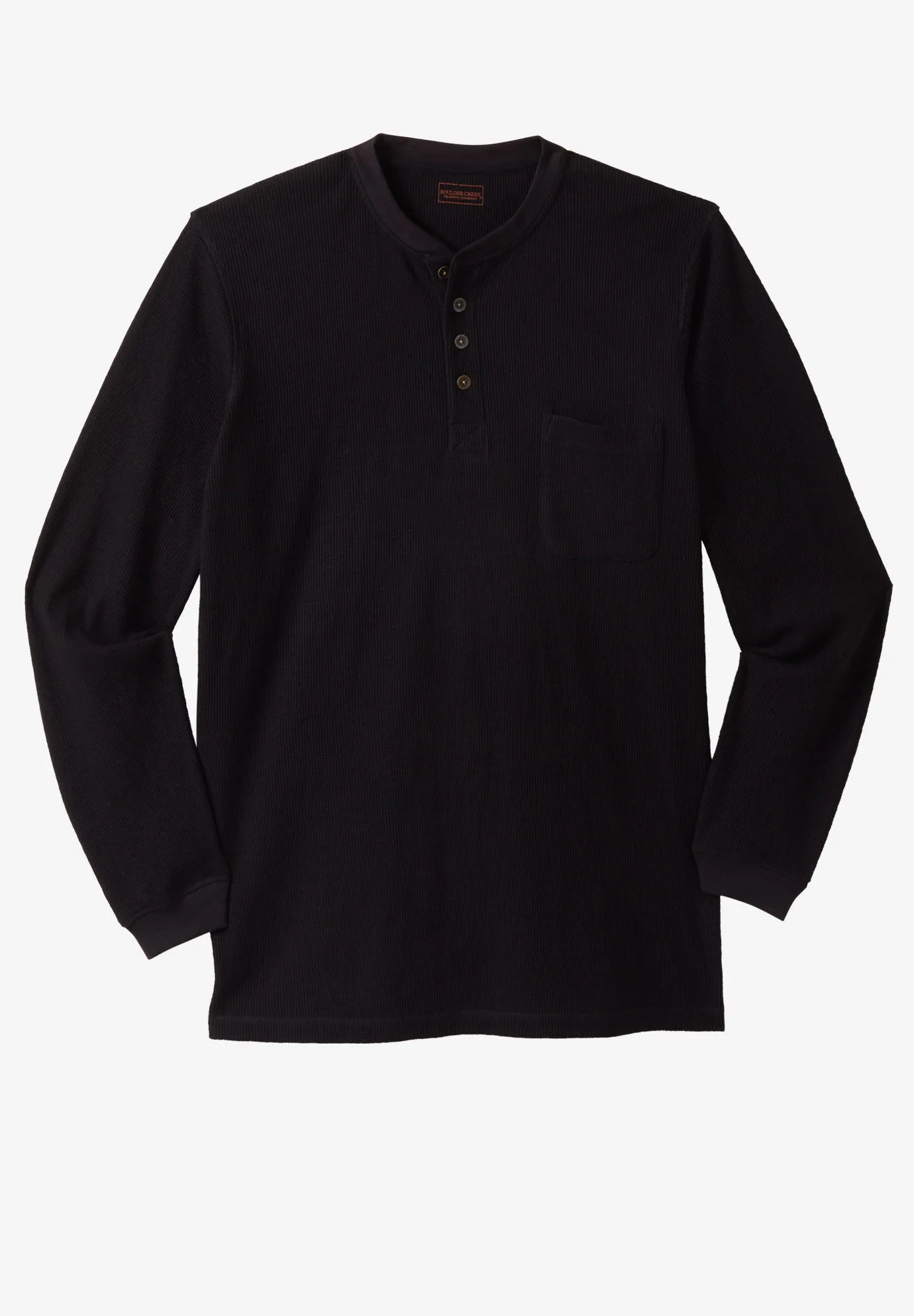 Thermal Pocket Longer-Length Henley