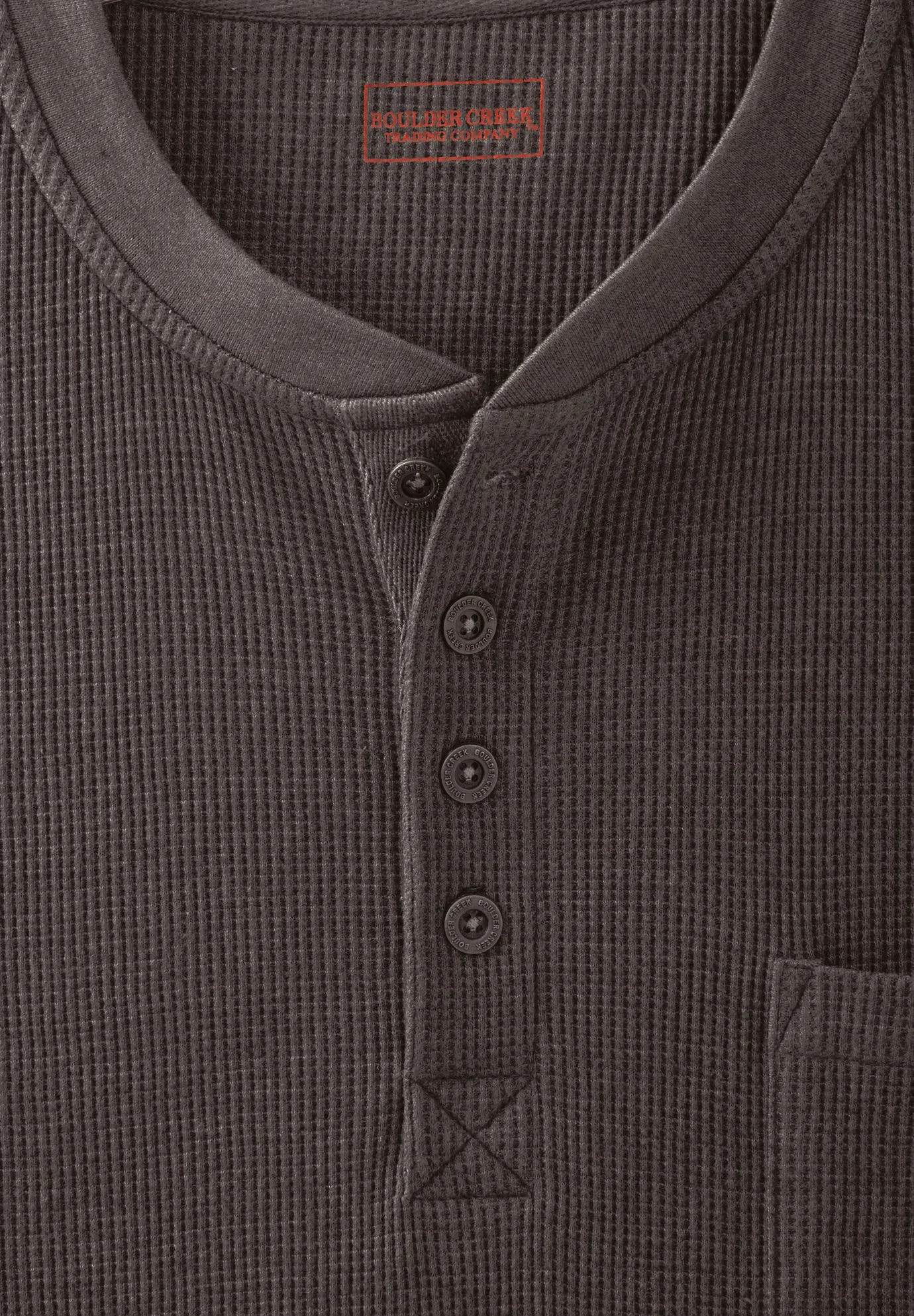 Thermal Pocket Longer-Length Henley