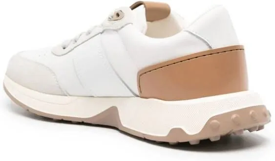 Tod's panelled leather sneakers White