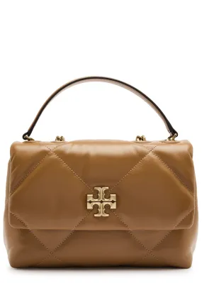 TORY BURCH Kira small quilted leather shoulder bag  -                         -                     -                