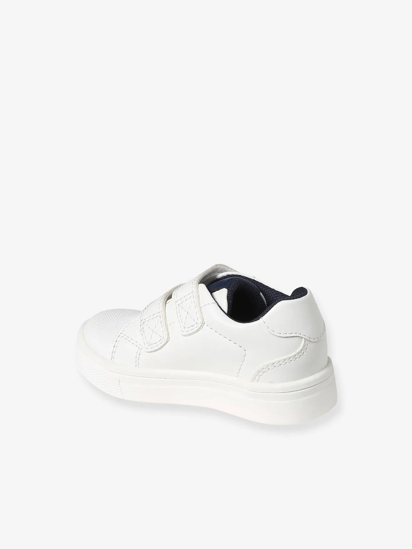 Trainers with Hook-&-Loop Fasteners, for Babies - white