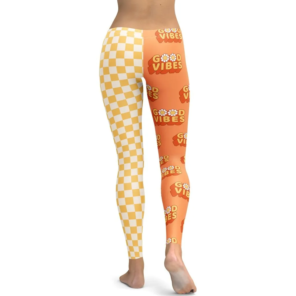 Two Patterned Hippie Leggings