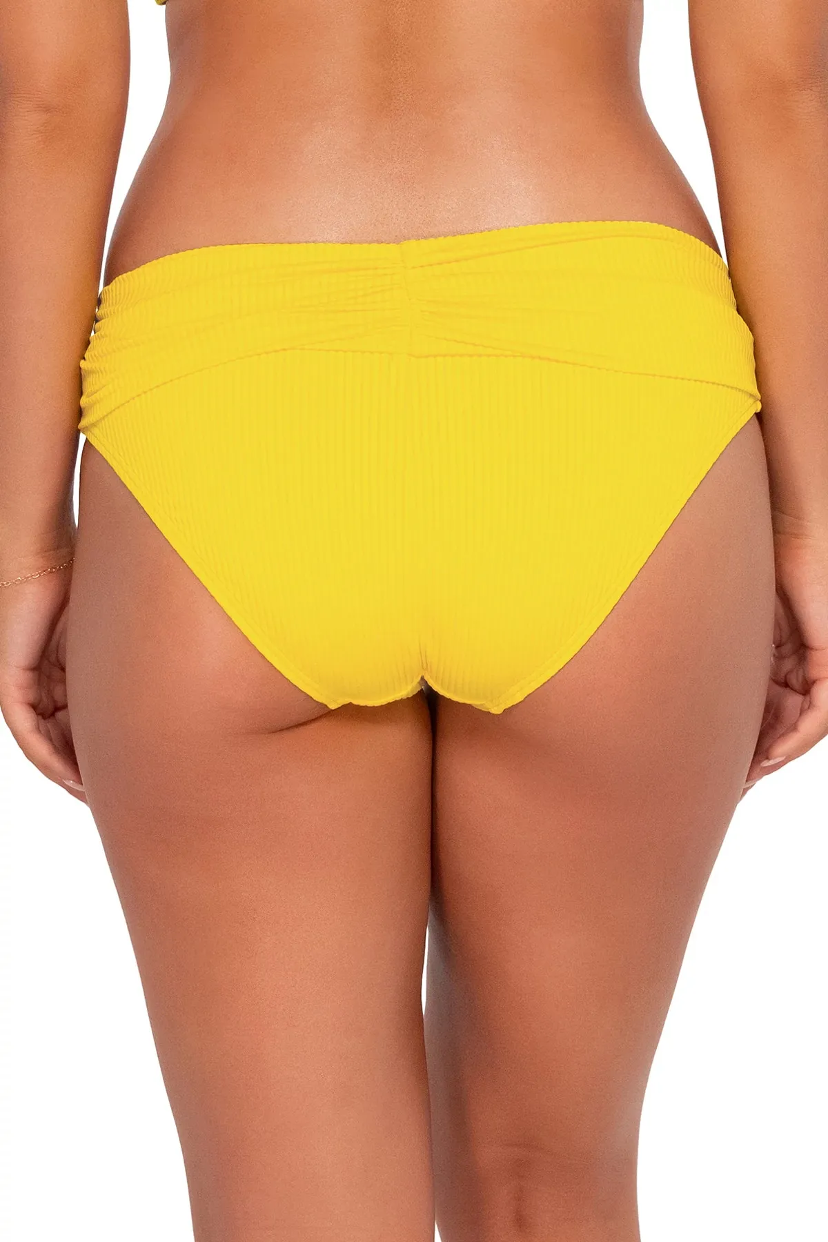 Unforgettable Banded Hipster Bikini Bottom