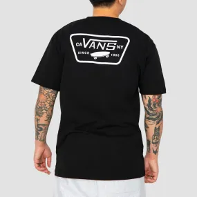 Vans Full Patch Back T-Shirt Black/White