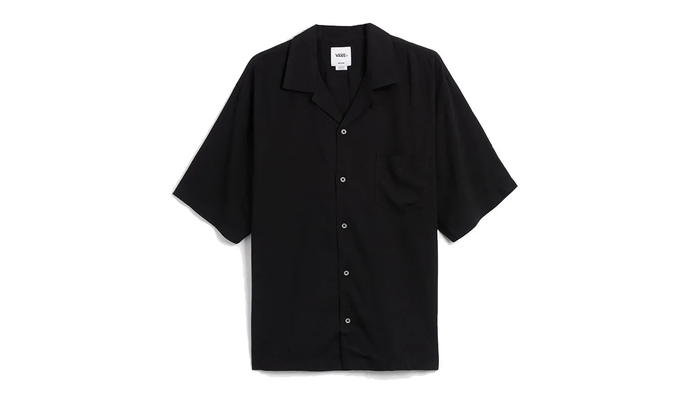 Vans LX Premium Camp Collar Woven Short Shirt