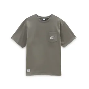 vans vault x wtaps pocket t-shirt (olive)