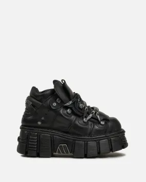 VETEMENTS New Rock Platform Sneakers in Black