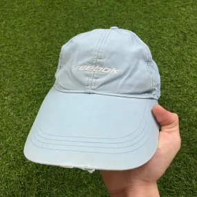 Vintage 00s Reebok Hat Baby Blue