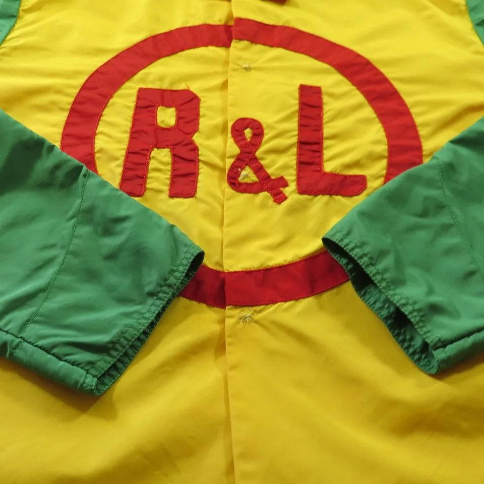 Vintage 60s R & L Jockey Shirt Jacket S Horse Racing Pratt Saddle Harness Stable