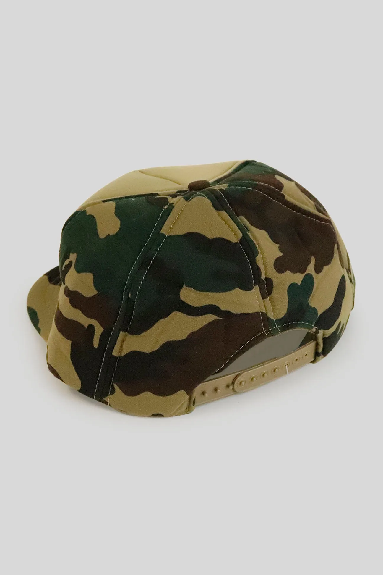 Vintage Deadstock Camo All Foam Trucker Hat