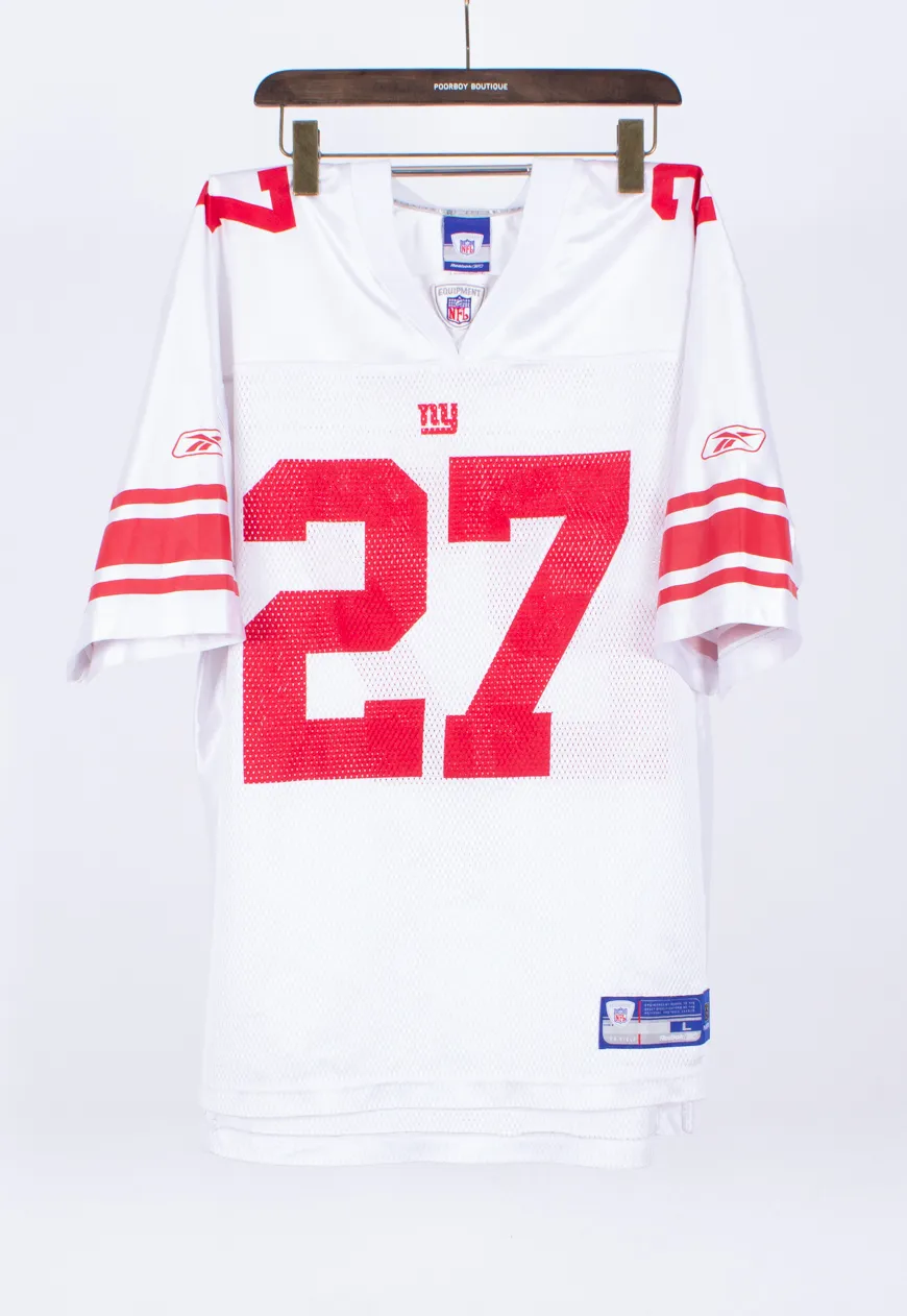 Vintage Reebok Jersey NFL Giants Jacobs #27 | Vintage Online Store