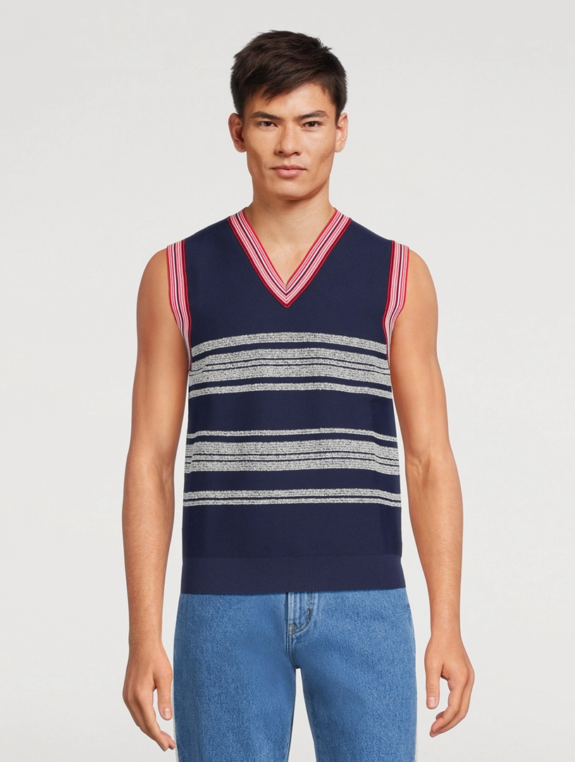 WALES BONNER Shade Slim-Fit Vest