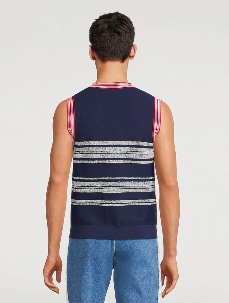 WALES BONNER Shade Slim-Fit Vest