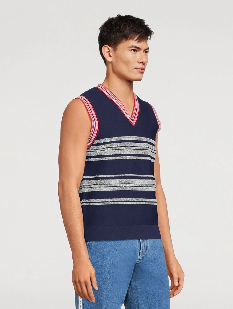 WALES BONNER Shade Slim-Fit Vest