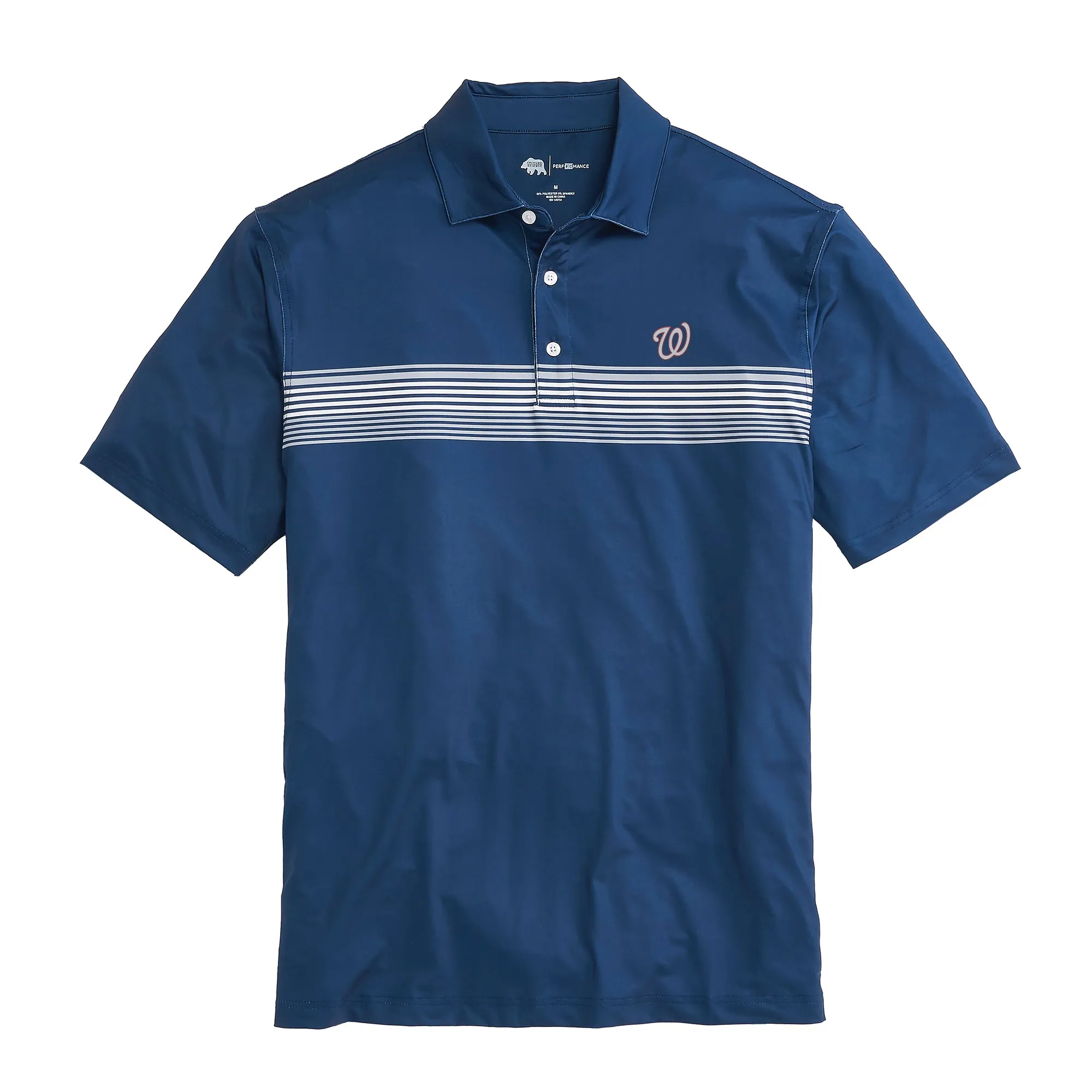 Washington Nationals Prestwick Printed Performance Polo