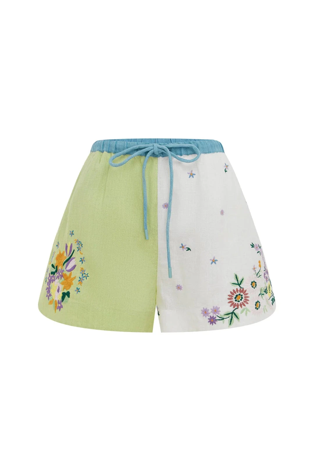 --Willa Embroidered Short-