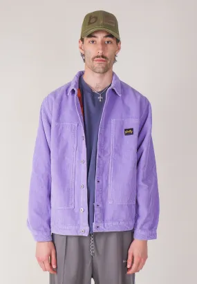 Winter Box Jacket - Mauve Cord