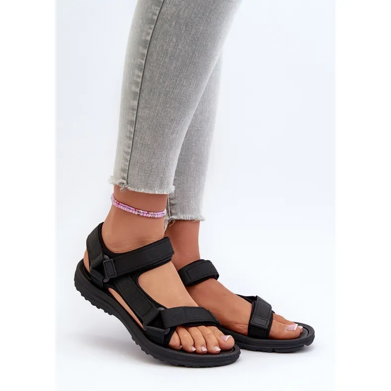 Women's Lightweight Sports Sandals Black Lumeria