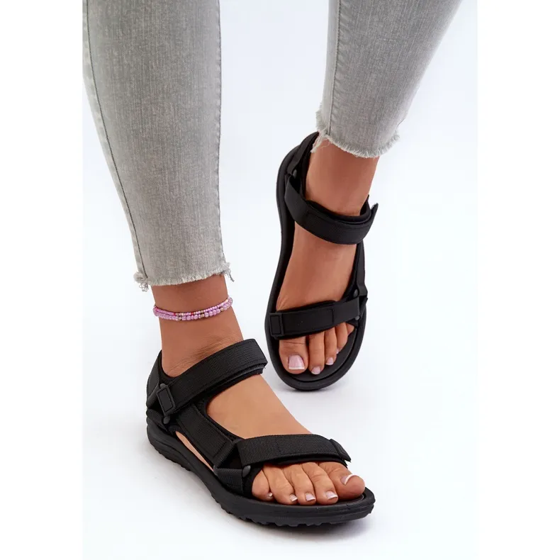 Women's Lightweight Sports Sandals Black Lumeria