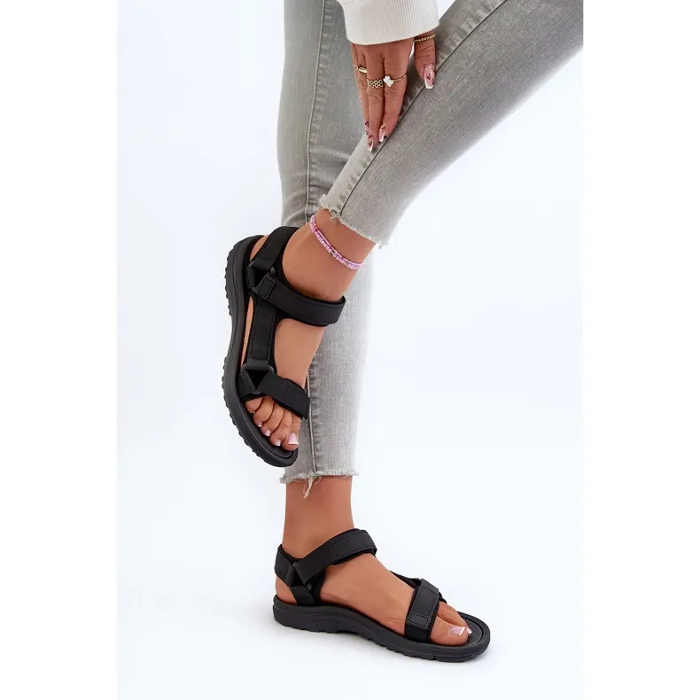 Women's Lightweight Sports Sandals Black Lumeria