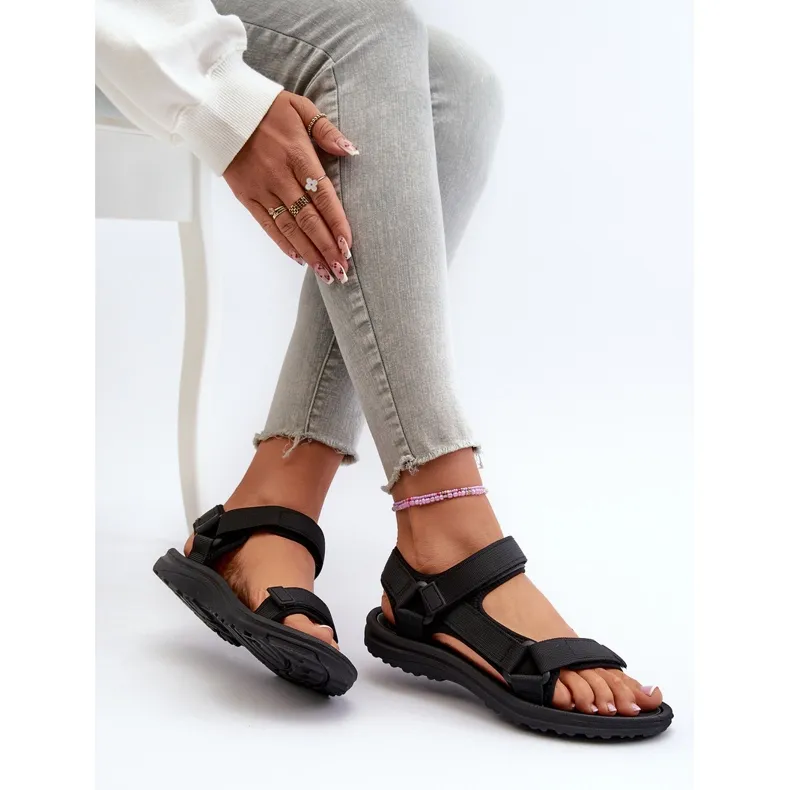 Women's Lightweight Sports Sandals Black Lumeria