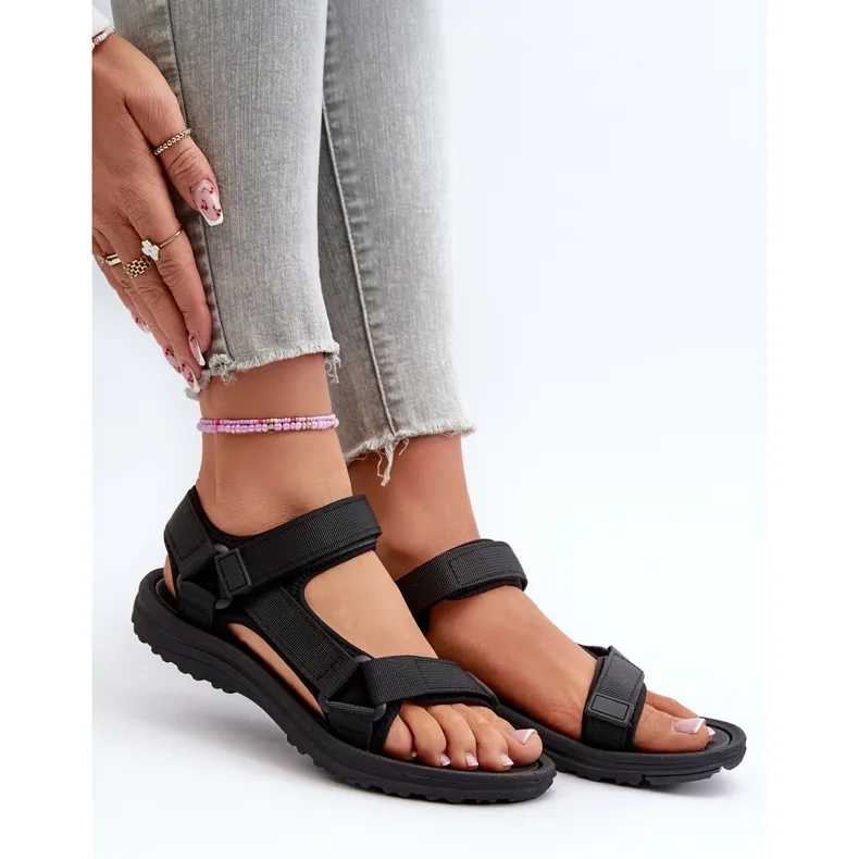 Women's Lightweight Sports Sandals Black Lumeria