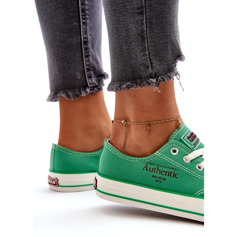 Women's Sneakers Big Star NN274240 Green