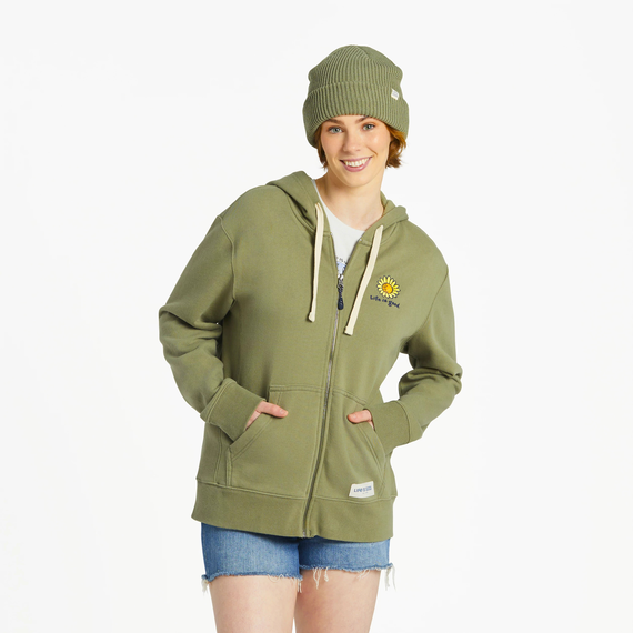 Women's Sunflower Simply True Fleece Zip Hoodie