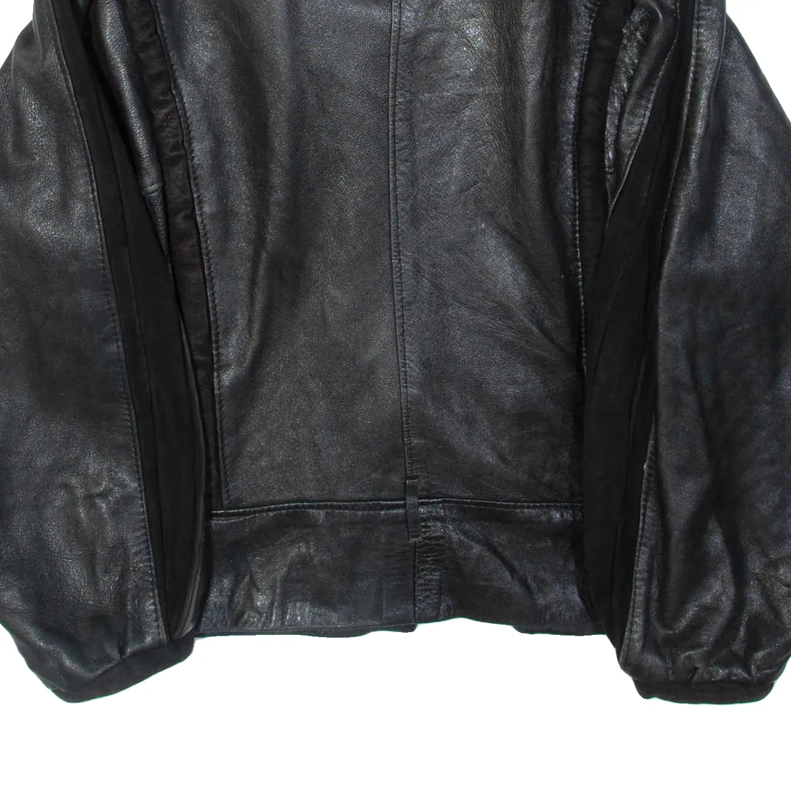 Womens Biker Jacket Black Leather S