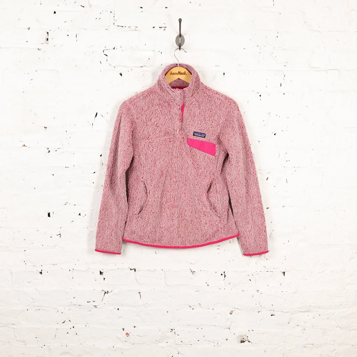 Women's Patagonia Pile Fleece - Pink - Womens S