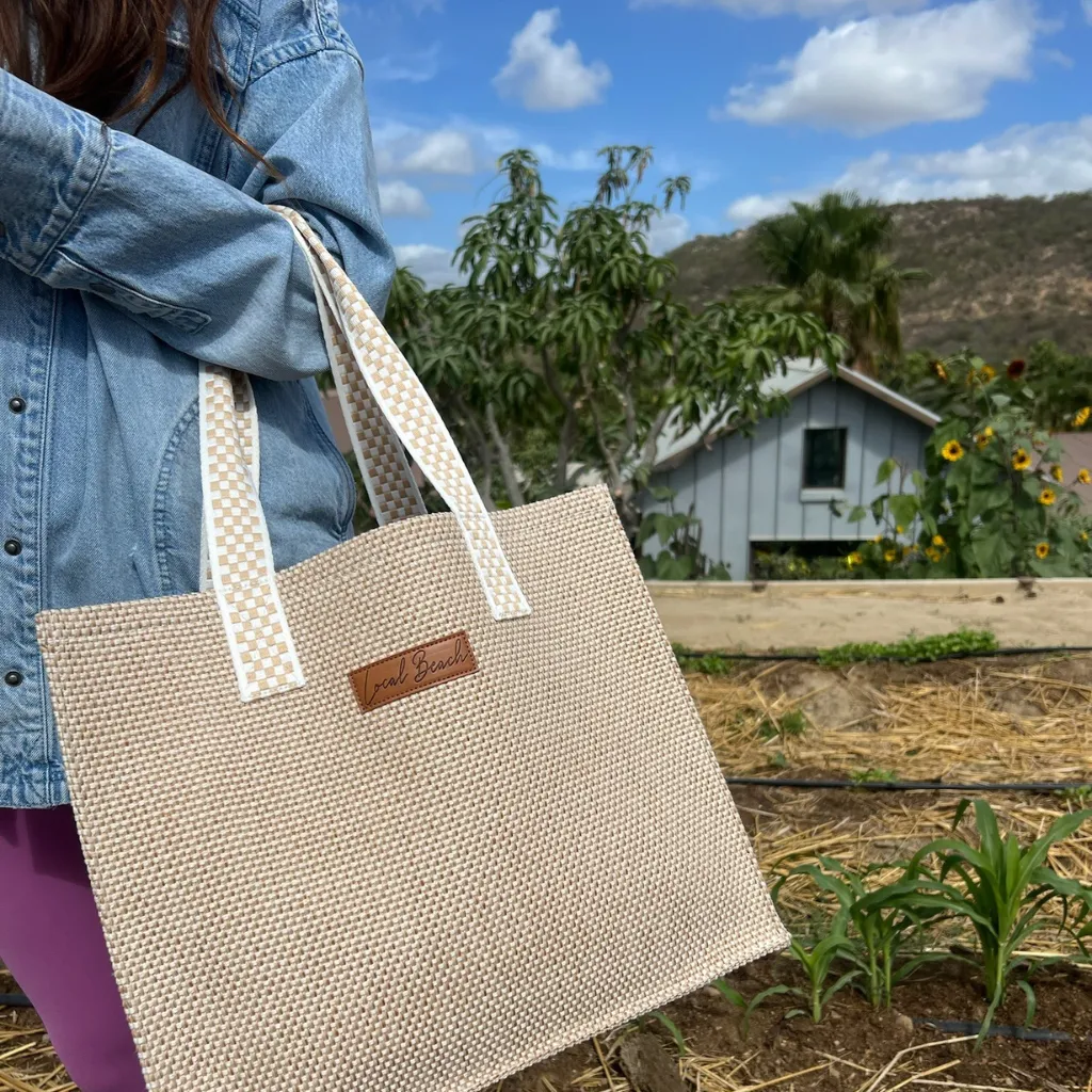 Woven Day Trip Shoulder Bag