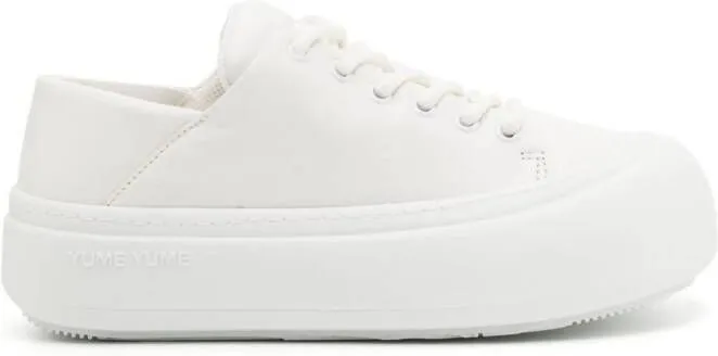 YUME Goofy platform sneakers White